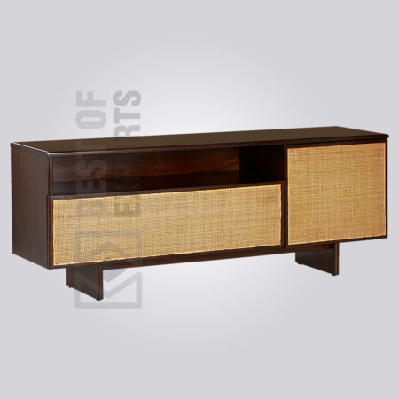Caned Media Console