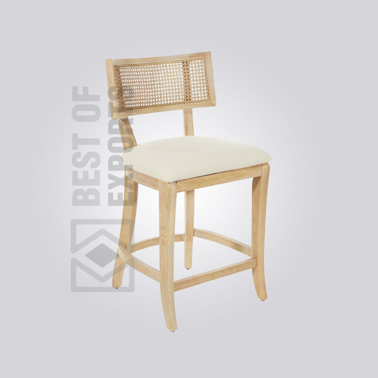 High Back Rattan Bench - Best of Exports