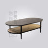 Rattan Coffee Table - Oval
