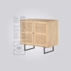 Small Cane Cabinet