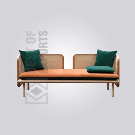 Stylish 3 Seater Cane Sofa