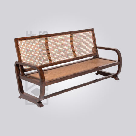 Vintage Cane Back Bench