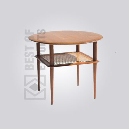 Vintage Cane Side Table