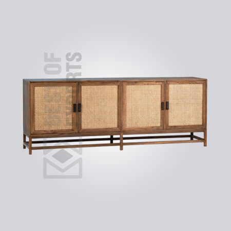 Vintage Cane Sideboard