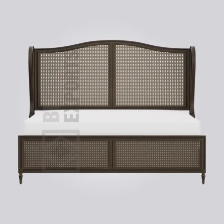 Windsor Wing Cane Bed