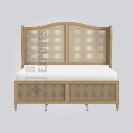 Windsor Wing Cane Bed