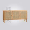 Wooden Cane Sideboard