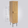 Elegant Cane 1 Door Wardrobe