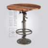 Industrial Adjustable Height Crank Table