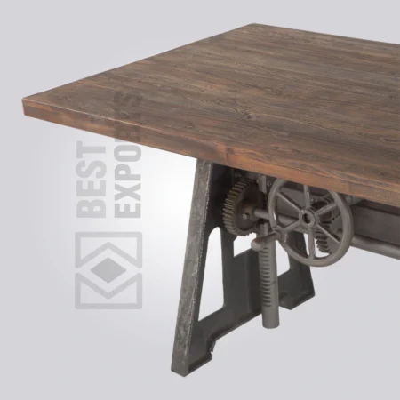 Industrial Crank Table (6 Seater)
