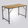 Industrial Rectangular Pub Table