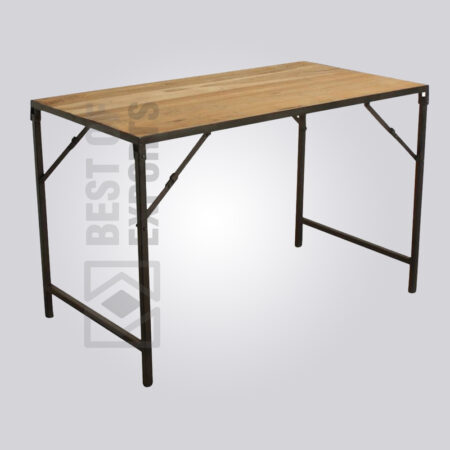Industrial Rectangular Pub Table
