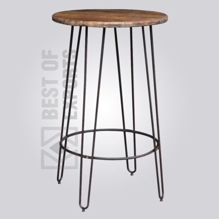 Industrial Style Wired Pub Table
