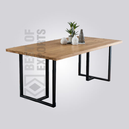 Modern Industrial 6 seater Dining Table