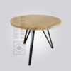 Modern Round Industrial Table