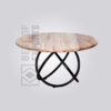 Modern Round Stylish Industrial Table