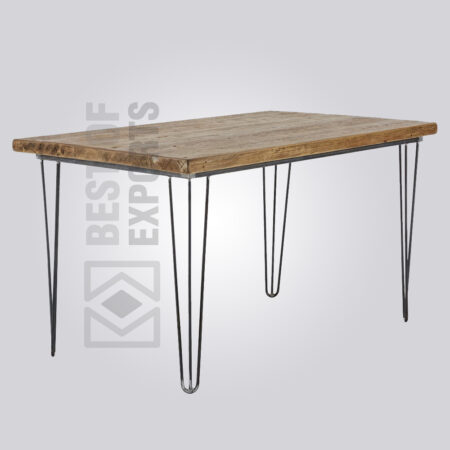 Oslo 6 Seater Vintage Industrial Dining Table