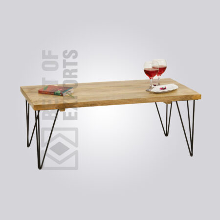 Oslo Wooden Top Coffee Table