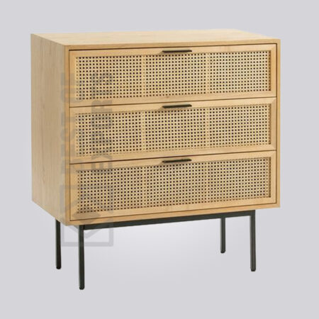 Rattan Chest of Drawers