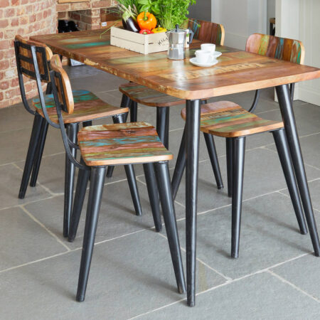 Reclaimed Wood Dining Chairs