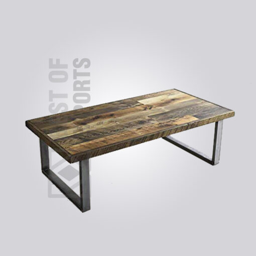 Reclaimed Wood Industrial Coffee Table