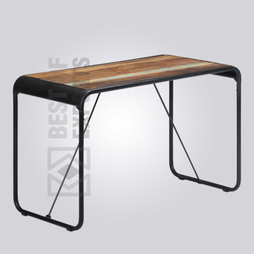 Reclaimed Wood Industrial Dining Table