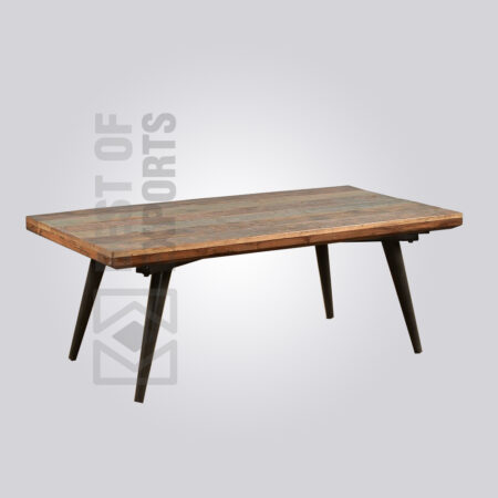 Reclaimed Wood Industrial Style Coffee Table