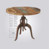 Reclaimed Wood Round Dining Table