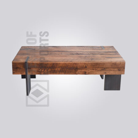 Rustic Industrial Style Coffee Table
