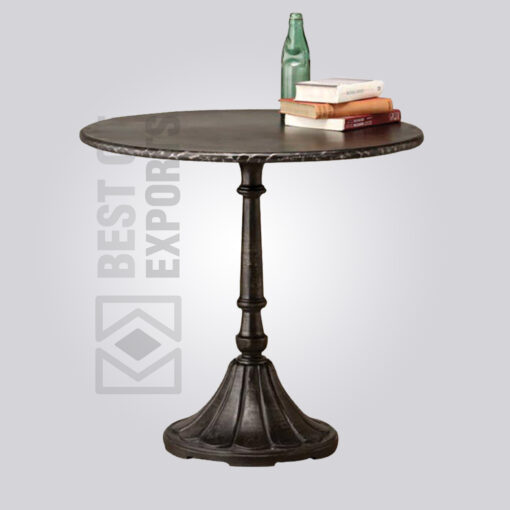 Vintage Industrial Pedestal Dining Table