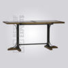 Vintage Industrial Rectangular Bar Table