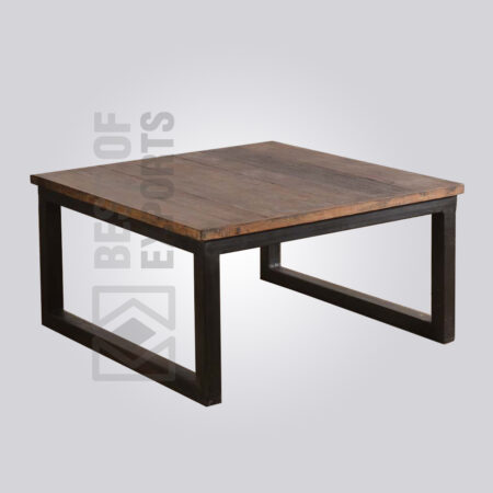 Vintage Industrial Square Coffee Table