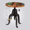 Adjustable Crank Side Table