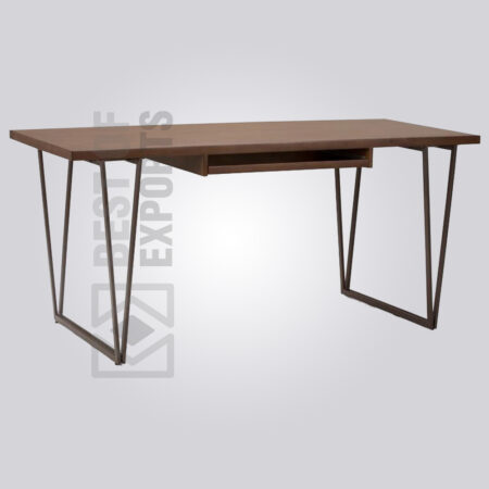 Classy Wood and Metal Desk