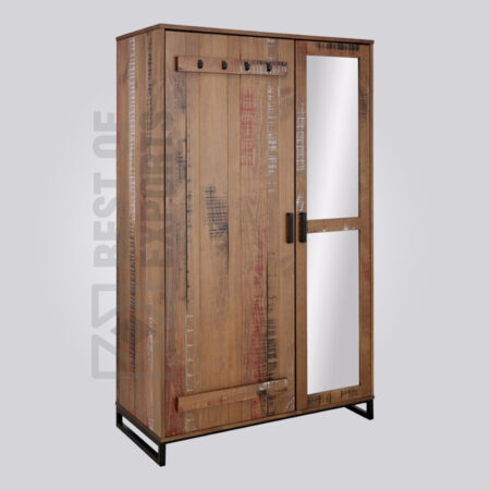 Farmhouse Industrial Wardrobe