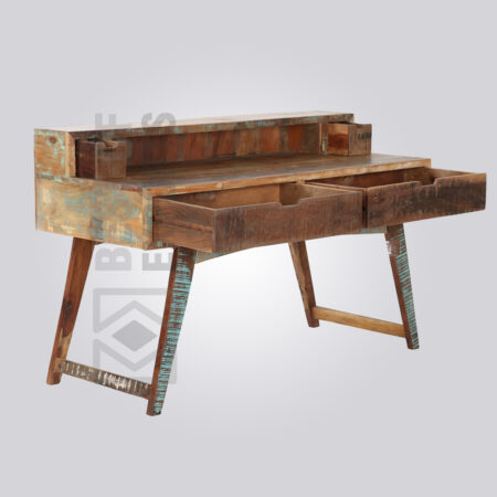 Flat Old Wood Working Desk