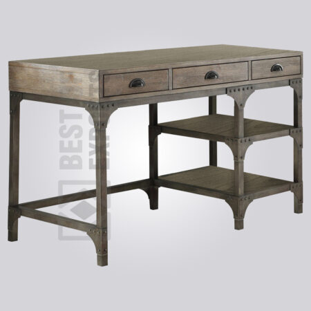 Industrial Desk with Drawer