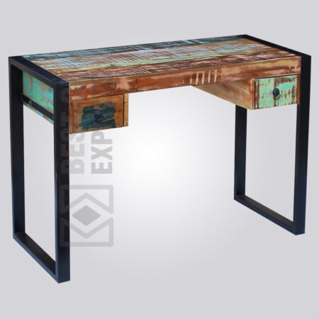 Industrial Recycled Wood Working Desk