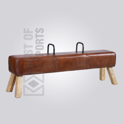 Leather Horse Bench