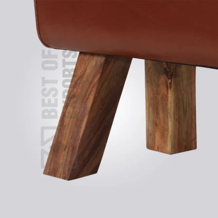 Leather Horse Bench
