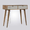 Mango Wood Dual Tone Console Table