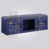 Metal Container Style Bench with storage