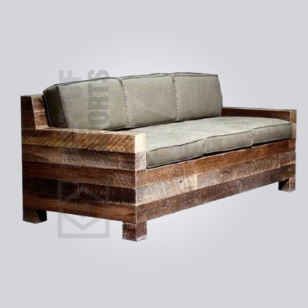 Old Wood Sofa Multi Color