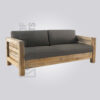 Old Wood Sofa Set