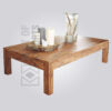 Plain Wooden Coffee Table
