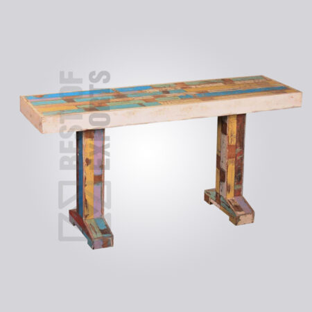 Reclaimed Wood Console I Legs