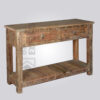 Reclaimed Wood Console Table