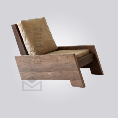 Reclaimed Wood Lounge Chair