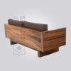 Reclaimed Wood Panel Sofa