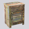 Recycled Wood Shutter Bed side